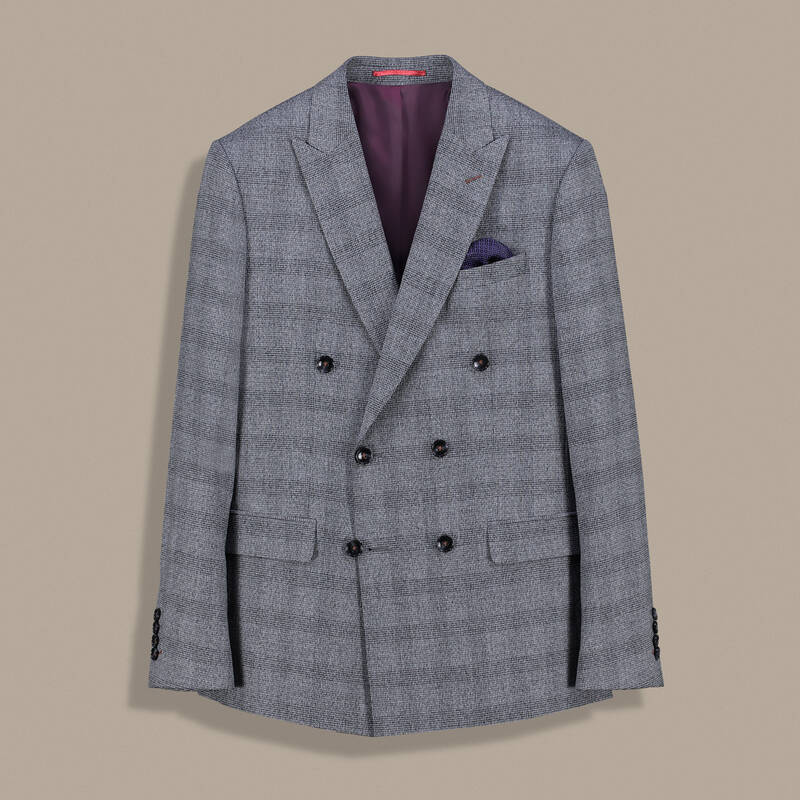 Golden Resta Ekstra Slim Gri Takım Elbise - 2