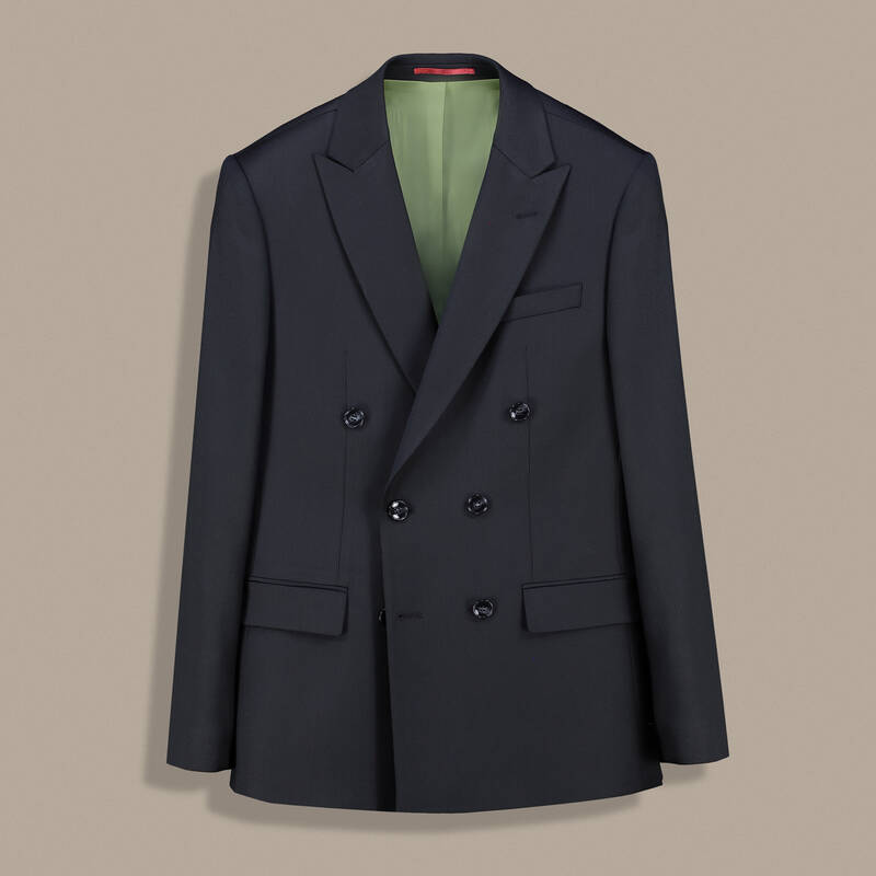 Golden Resta Slim Fit Siyah Takım Elbise - 2