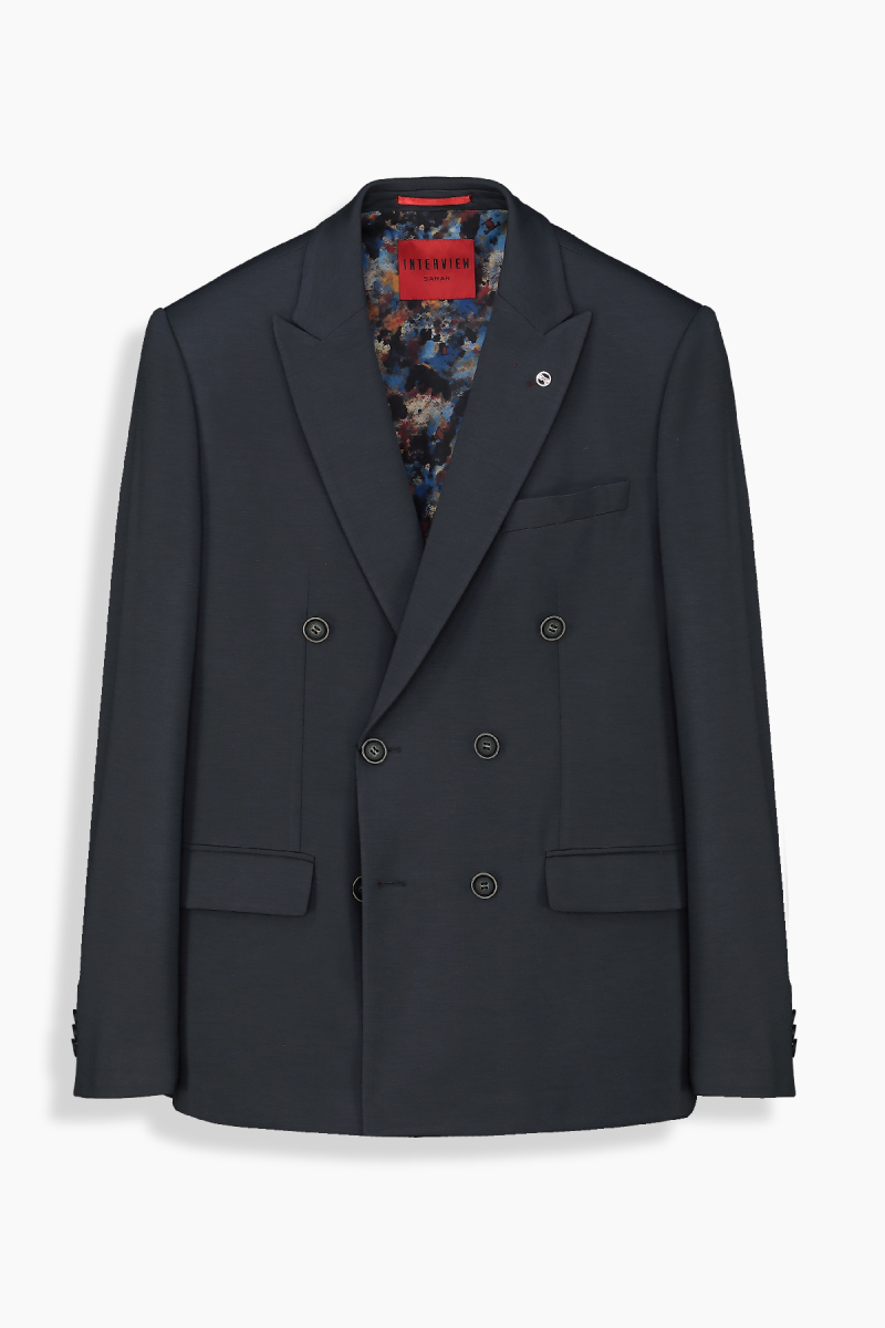 Golden Slim Fit Antrasit Ceket - 1