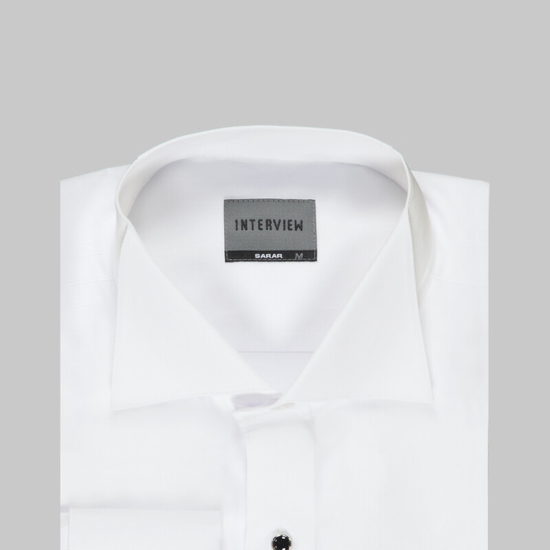 Gomis Beyaz Smokin Gömlek - INTERVIEW