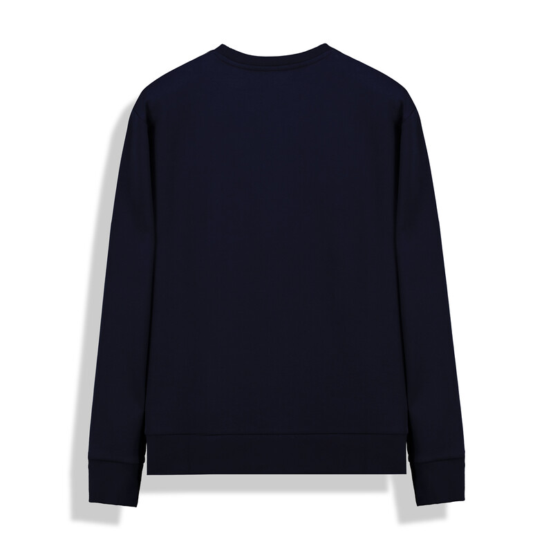 O Yaka Vapur Gondol Tasarım Lacivert Sweatshirt - SARAR