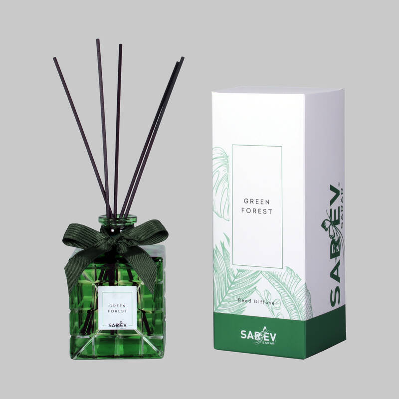 Green Forest Reed Diffuser Çubuklu Oda Kokusu - 1