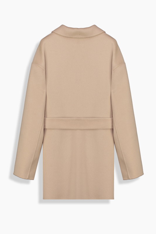 Greta Kısa Krem Palto - SARAR WOMAN