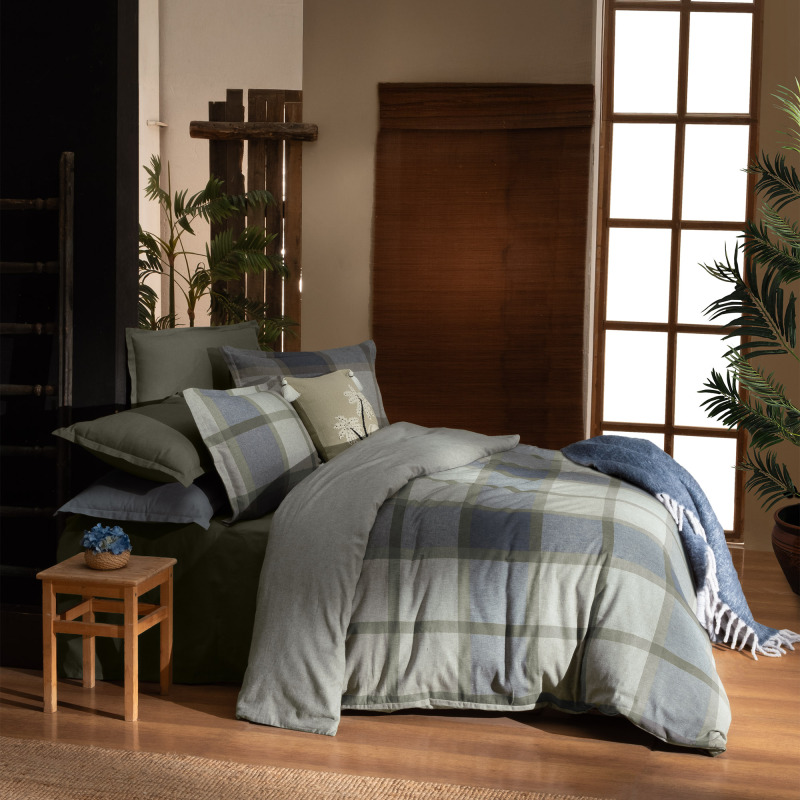 Gretna Flanel Nevresim Takımı King Size 