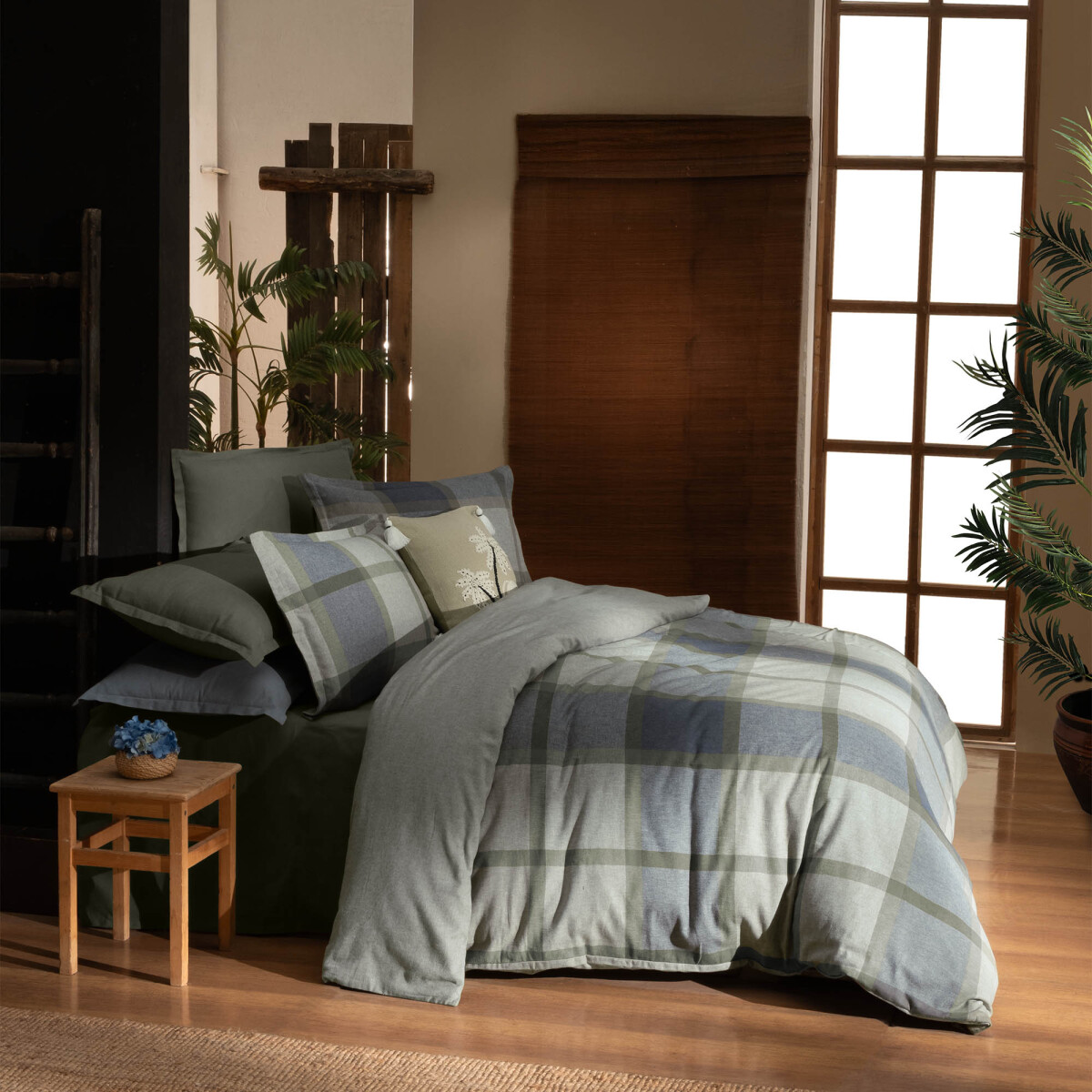 Gretna Flanel Nevresim Takımı King Size - 2