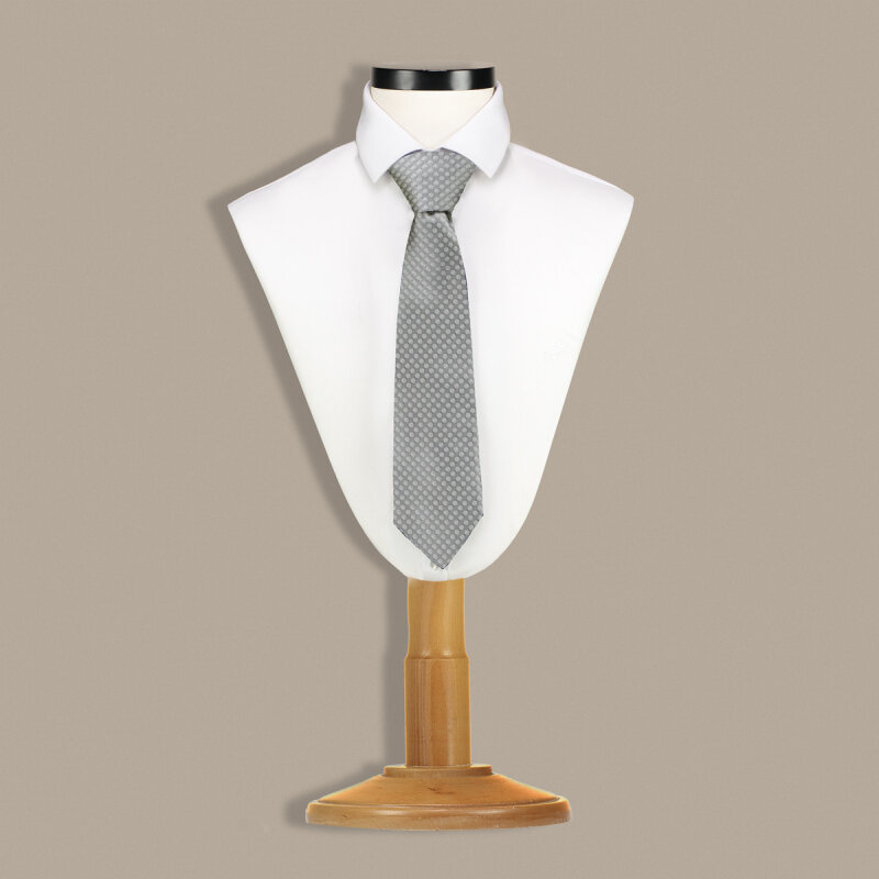 Gri Renk Desenli Kravat C117 