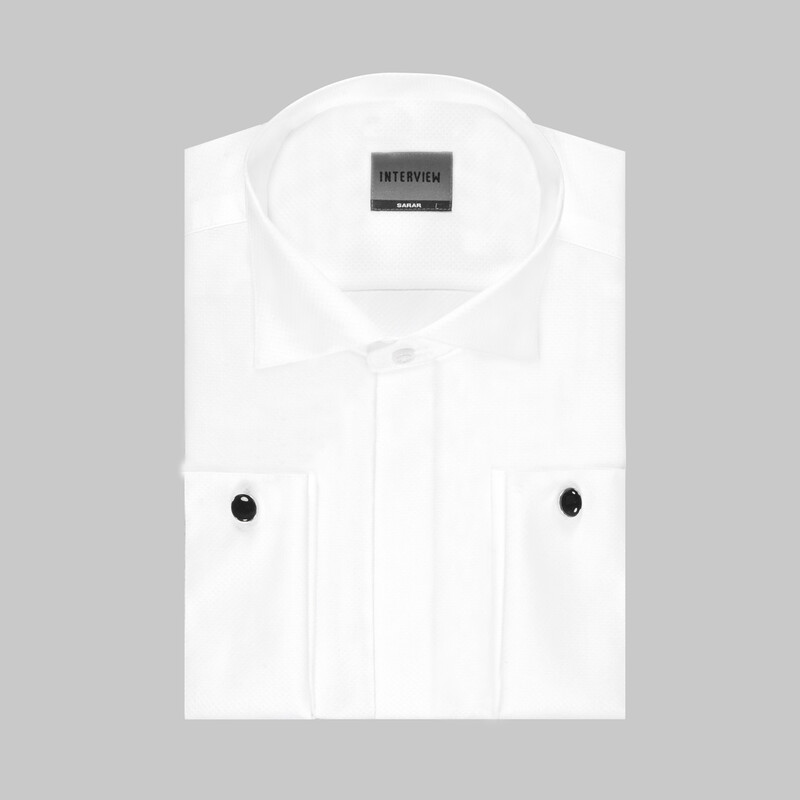 Groom Beyaz Smokin Gömlek - INTERVIEW