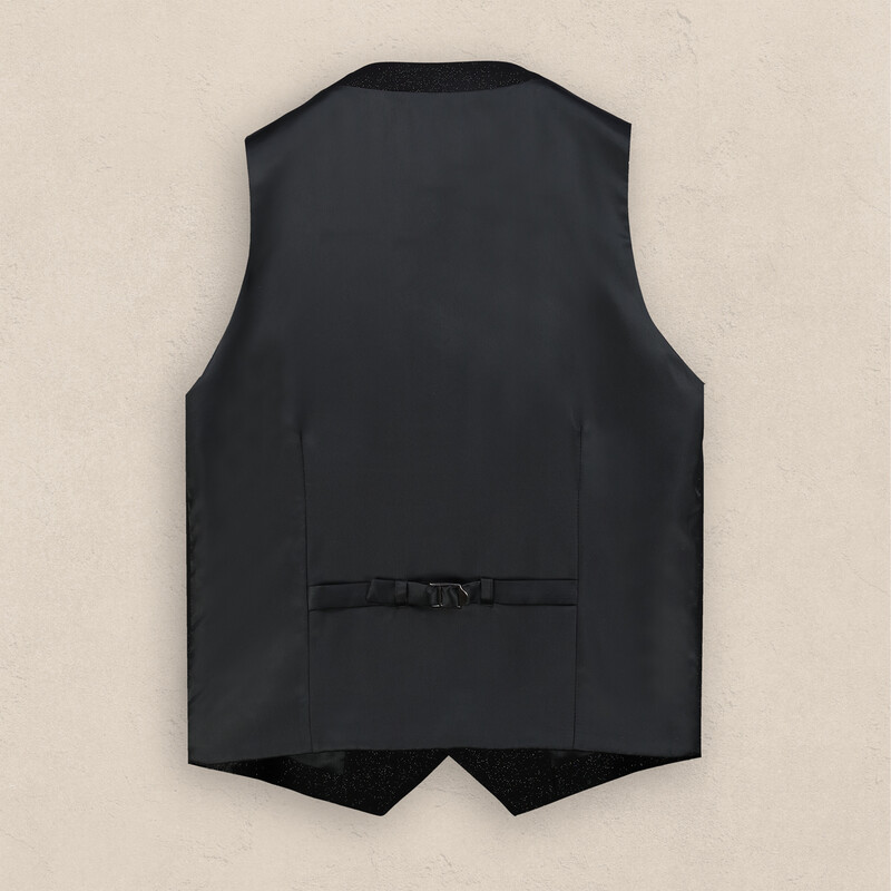 Happy Addy Yelek Papyon Takım Siyah Slim Fit Smokin - INTERVIEW