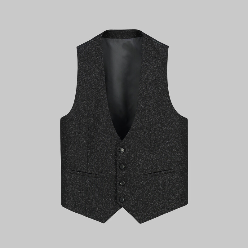 Happy Addy Yelek Papyon Mendil Takım Slim Fit Smokin - INTERVIEW