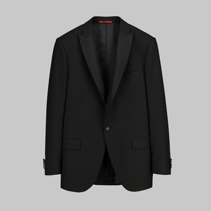 Happy Carlo Night Yelek Papyon Slim Fit Siyah Smokin - INTERVIEW