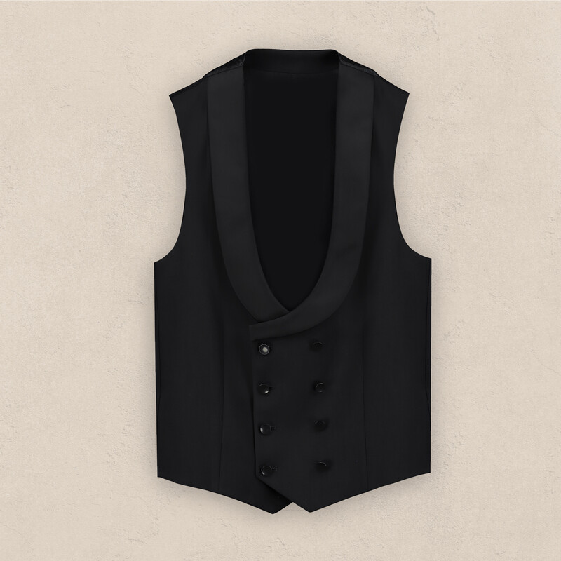 Happy Carlo Night Siyah Yelek Papyon Takım Slim Fit Smokin - INTERVIEW