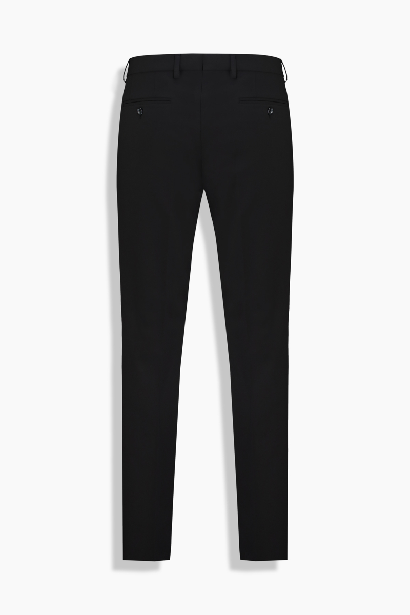 Happy Slim Fit Yelekli Takım Siyah Smokin - 6