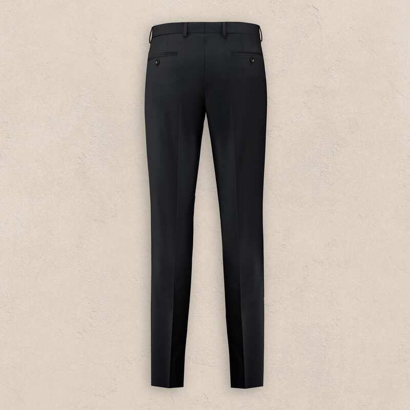 Happy Carlo Papyon Yelek Takım Slim Fit Siyah Smokin - INTERVIEW