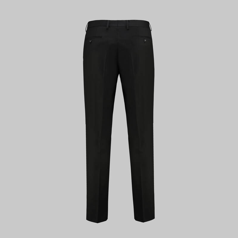 Happy Carlo Yelek Papyon Takım Slim Fit Siyah Smokin - 13