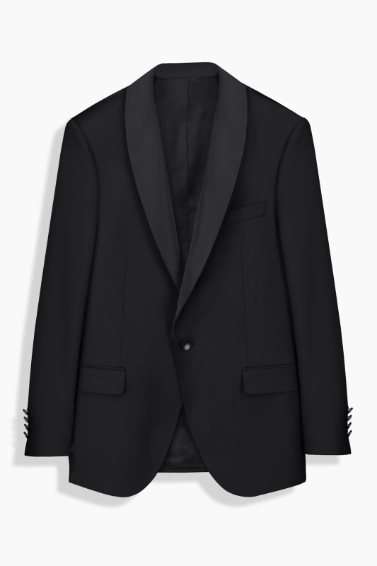 Happy Slim Fit Smokin Yelekli Siyah Takım 