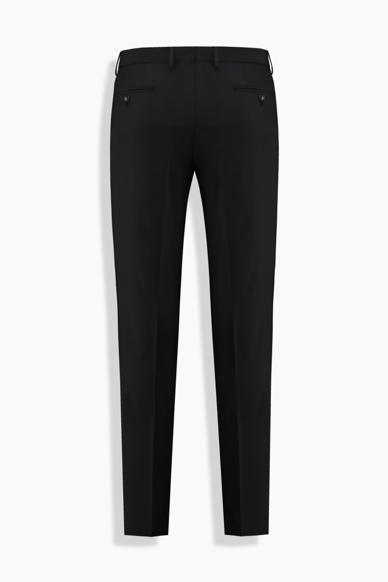 Happy Slim Fit Smokin Yelekli Siyah Takım - 5