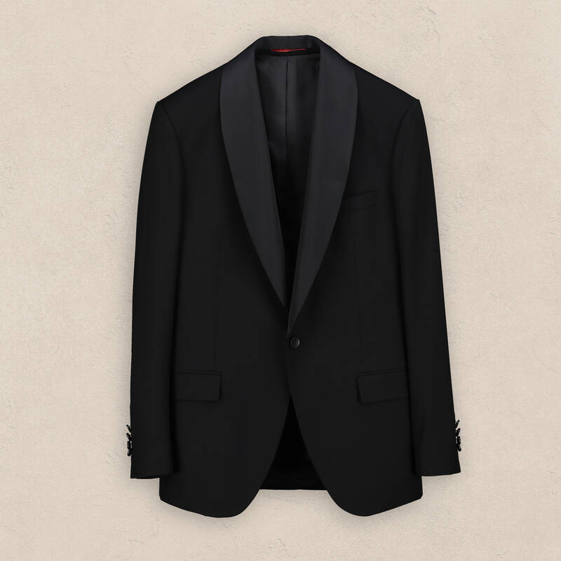 Happy Night Bob Papyon Yelek Takım Slim Fit Siyah Smokin - 1
