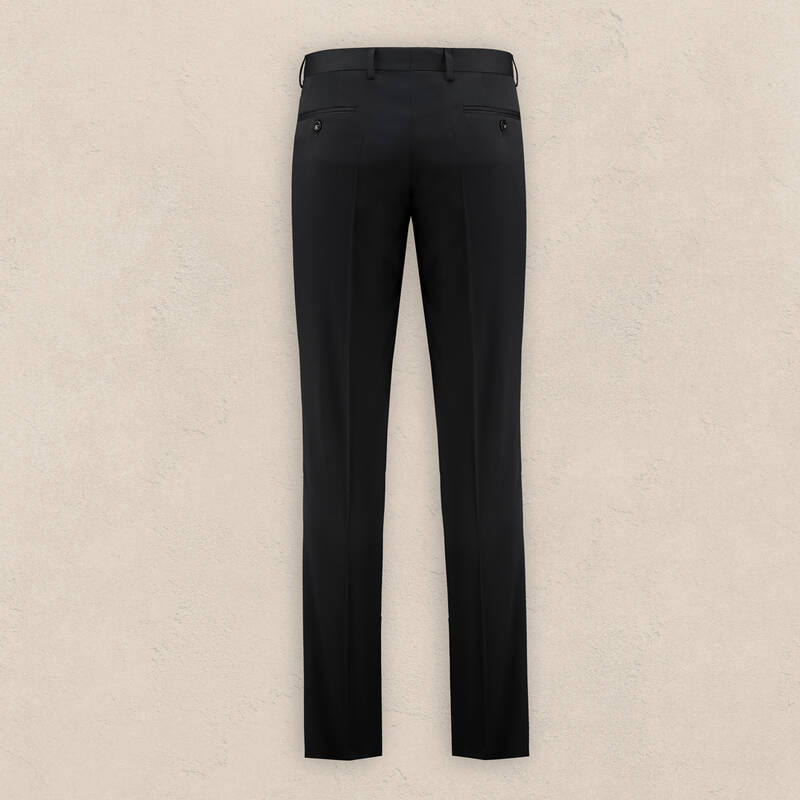 Happy Night Bob Papyon Yelek Takım Slim Fit Siyah Smokin - 7