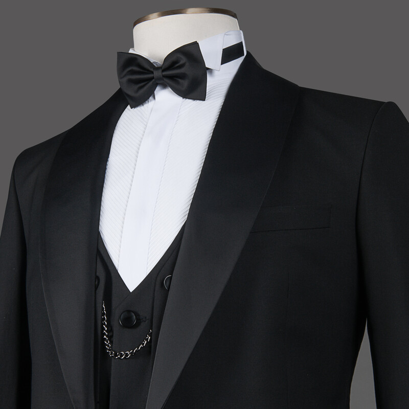 Happy Night Bob Yelek Papyon Takım Slim Fit Smokin - INTERVIEW