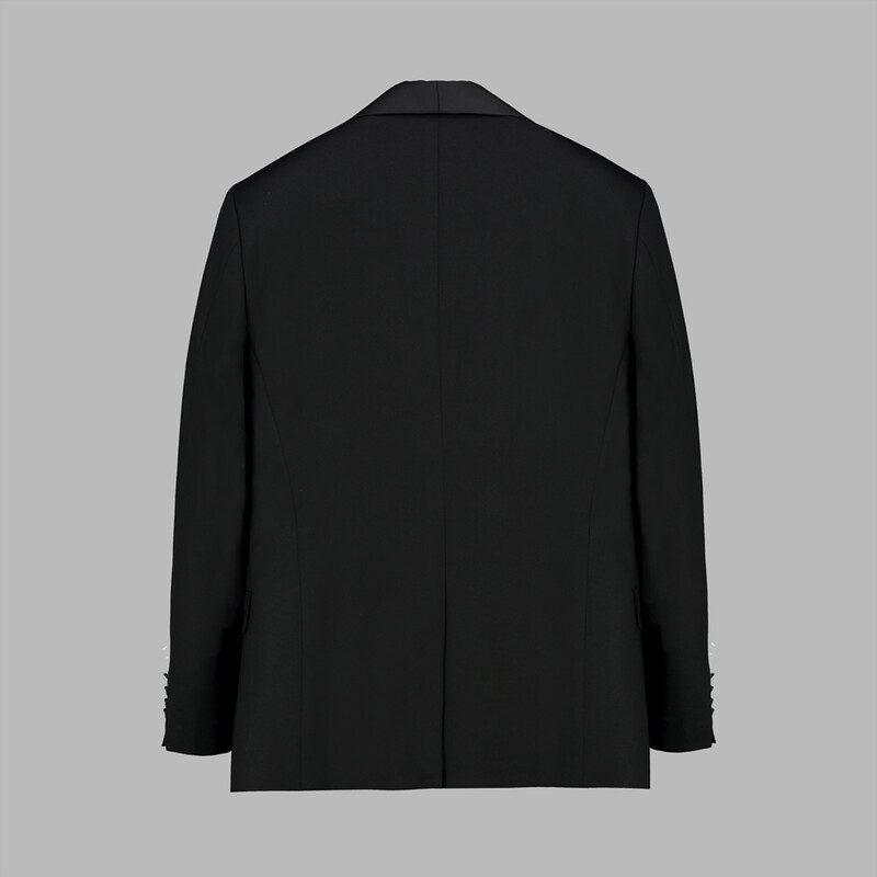 Happy Yelek Papyon Siyah Slim Fit Smokin Takım - INTERVIEW