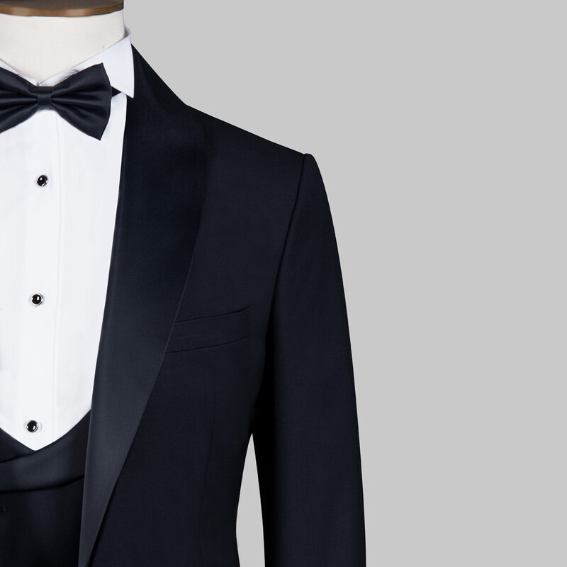 Happy Night Carlo Papyon Yelek Takım Slim Fit Smokin - INTERVIEW