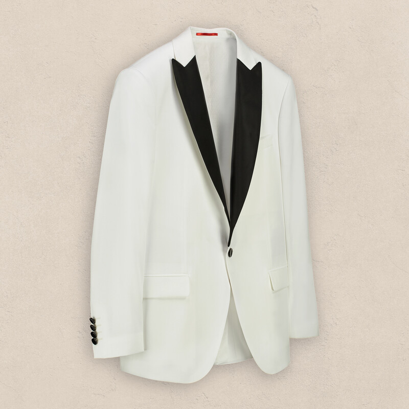 Happy Night Carlo Yelek Papyon Takım Ekru Slim Fit Smokin - INTERVIEW