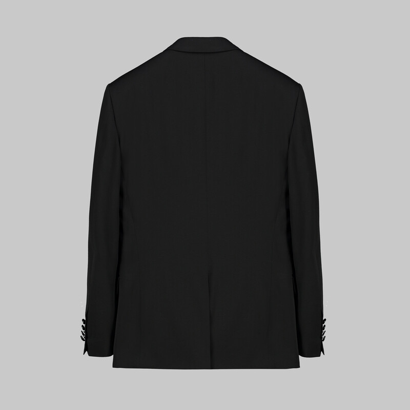 Happy Night Carlo Yelek Papyon Takım Slim Fit Siyah Smokin - INTERVIEW