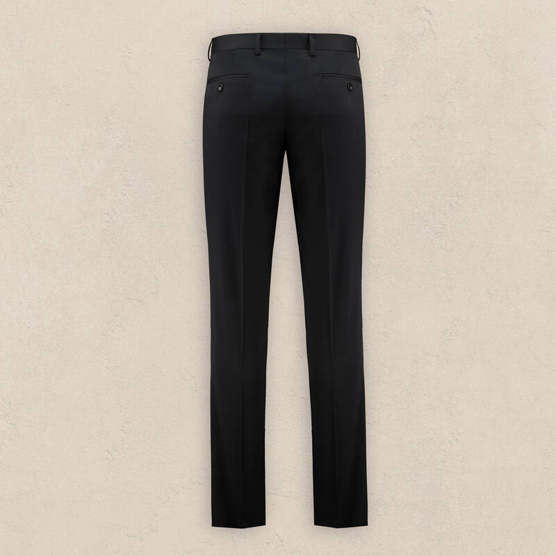 Happy Night Carlo Yelek Papyon Takım Slim Fit Siyah Smokin - 9