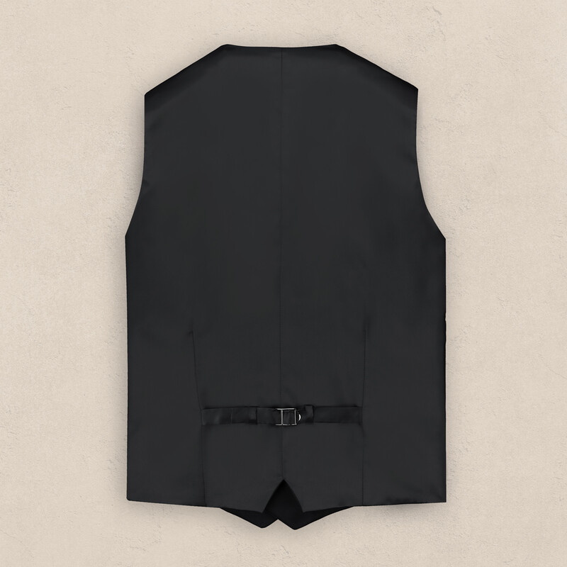 Happy Night Carlo Yelek Papyon Takım Slim Fit Siyah Smokin - INTERVIEW