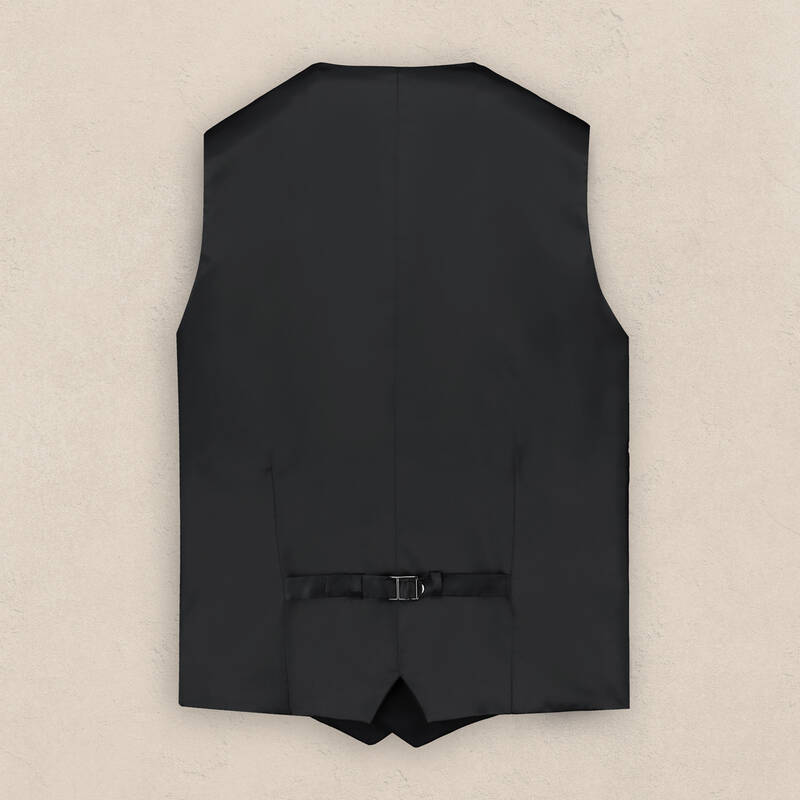 Happy Night Carlo Yelek Papyon Takım Slim Fit Siyah Smokin - 7