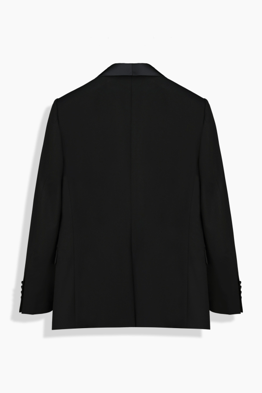 Happy Night Slim Fit Kuşak Papyon Mendil Takım Siyah Smokin - INTERVIEW