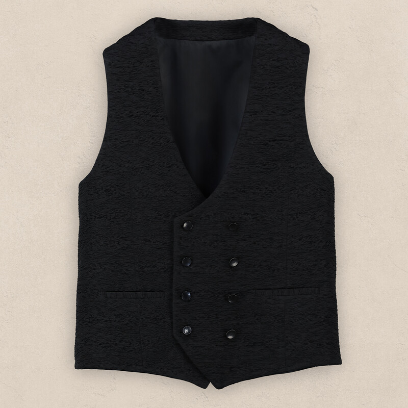 Happy Night Papyon Yelek Takım Slim Fit Siyah Smokin - INTERVIEW