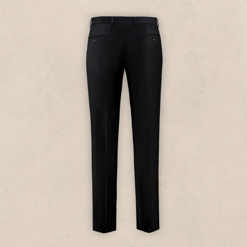 Happy Night Papyon Yelek Takım Slim Fit Siyah Smokin - 8