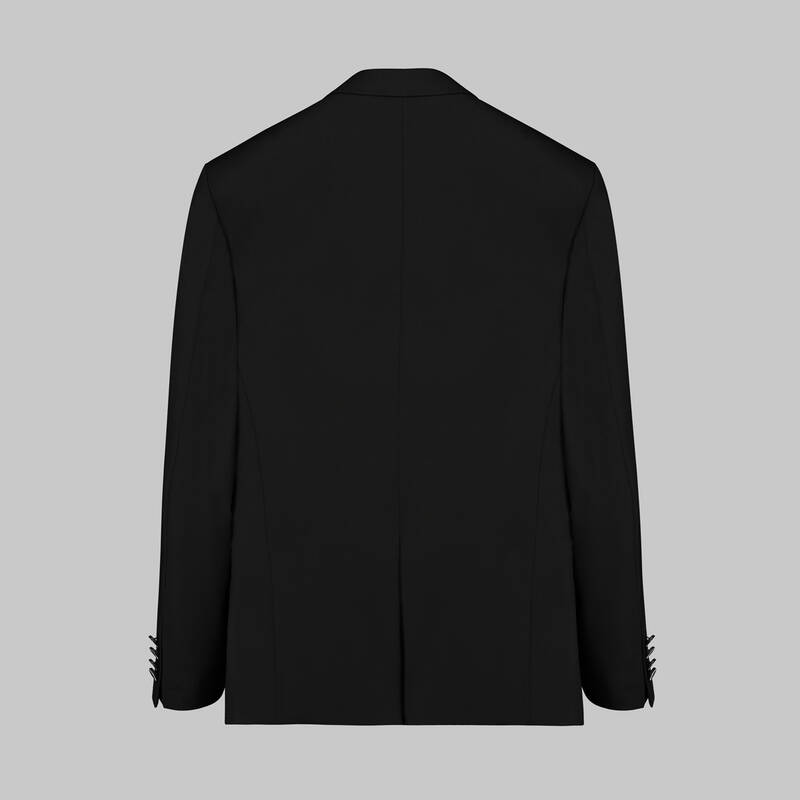 Happy Night Yelek Papyon Takım Siyah Slim Fit Smokin - 6