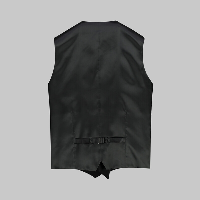 Happy Night Yelek Papyon Takım Siyah Slim Fit Smokin - INTERVIEW