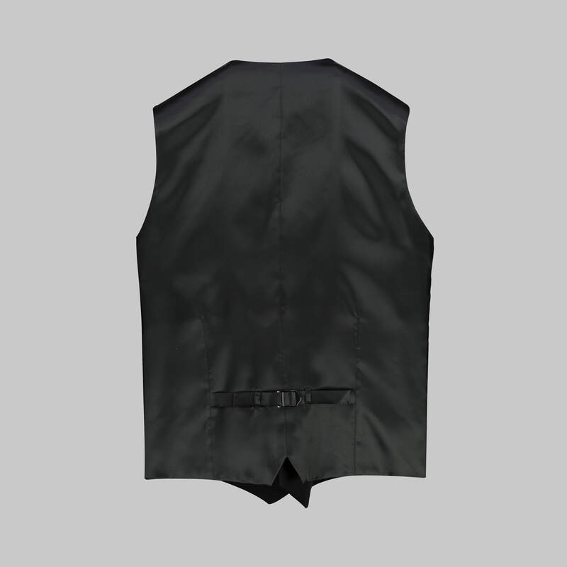 Happy Night Yelek Papyon Takım Siyah Slim Fit Smokin - 11