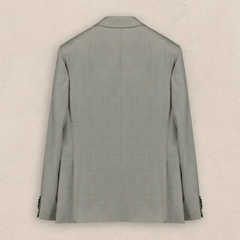 Hardwin Slim Fit Açık Gri Yeni Yün Takım Elbise - 3