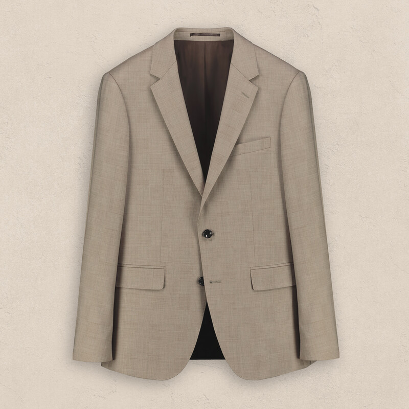 Hardwin Slim Fit Bej Yeni Yün Takım Elbise - SARAR