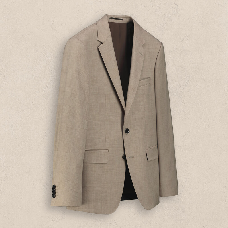 Hardwin Slim Fit Bej Yeni Yün Takım Elbise - SARAR