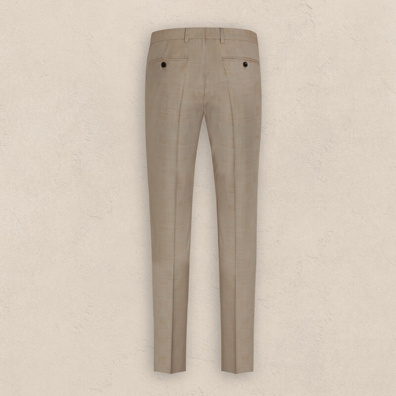 Hardwin Slim Fit Bej Yeni Yün Takım Elbise - SARAR