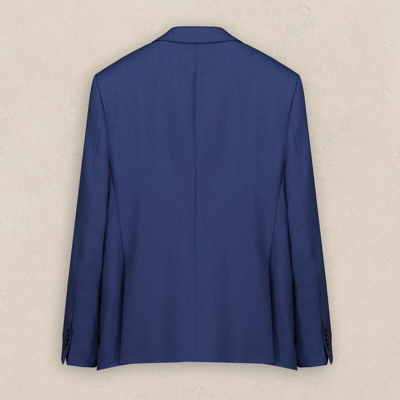 Hardwin Theo Slim Fit Koyu Mavi Takım Elbise - 3