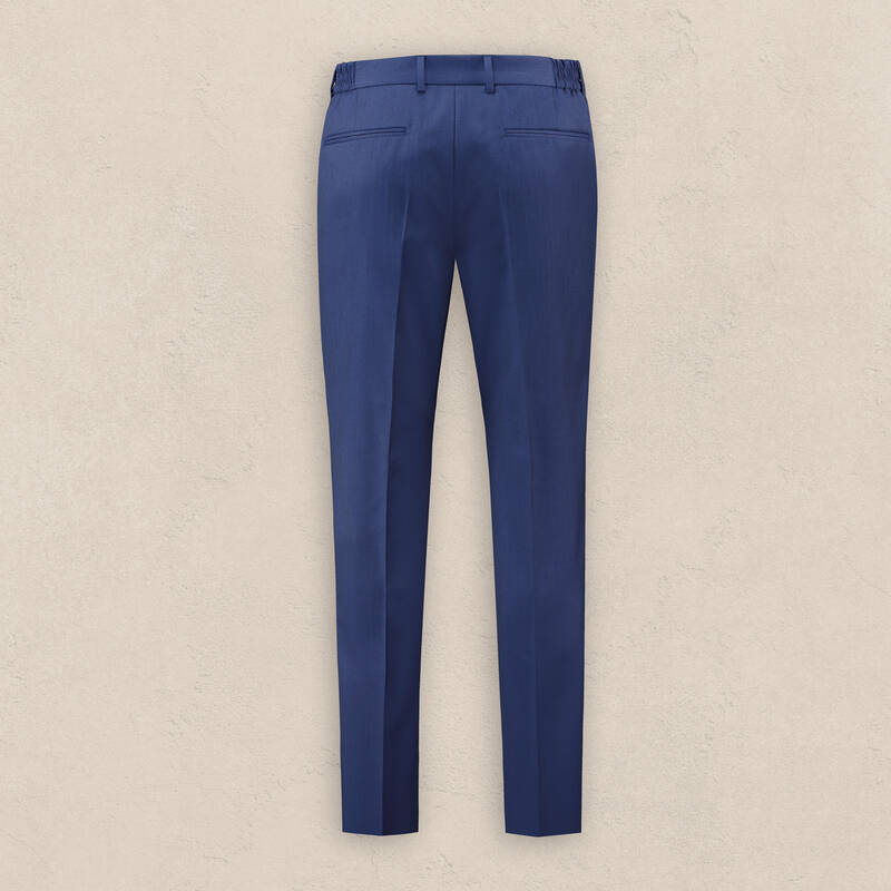 Hardwin Theo Slim Fit Koyu Mavi Takım Elbise - 5