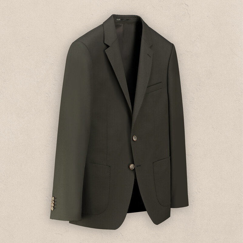 Hardwin Theo Slim Fit Koyu Yeşil Takım Elbise - SARAR