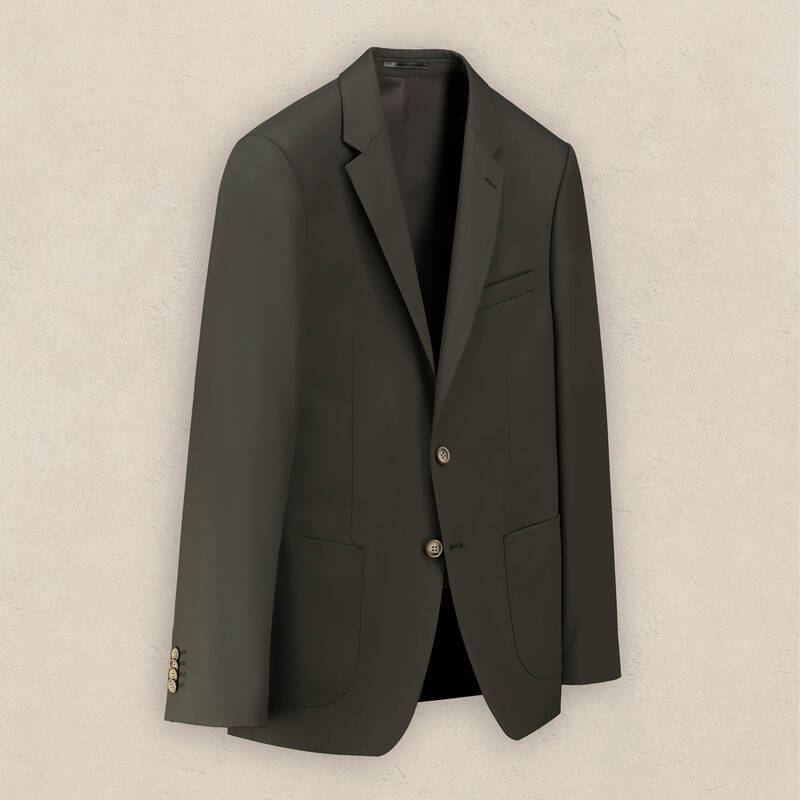 Hardwin Theo Slim Fit Koyu Yeşil Takım Elbise - 2