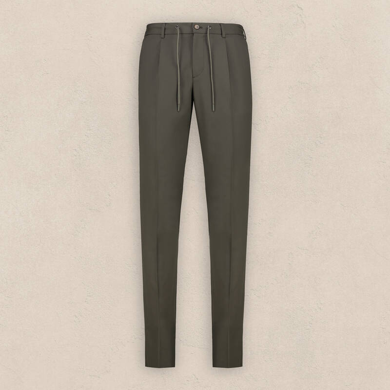 Hardwin Theo Slim Fit Koyu Yeşil Takım Elbise - 4