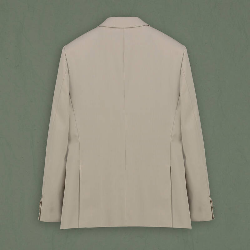 Hardwin Theo Slim Fit Taş Rengi Takım Elbise - 3