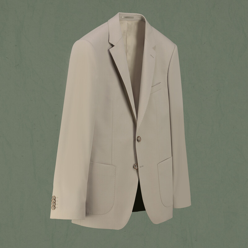 Hardwin Theo Slim Fit Taş Rengi Takım Elbise - SARAR (1)