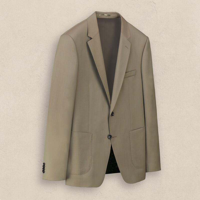 Hardwin Theo Slim Fit Açık Kahverengi Takım Elbise - SARAR