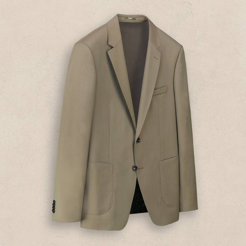 Hardwin Theo Slim Fit Açık Kahverengi Takım Elbise - 2