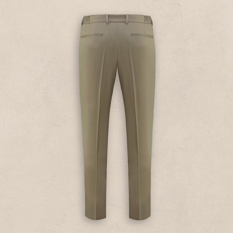 Hardwin Theo Slim Fit Açık Kahverengi Takım Elbise - SARAR